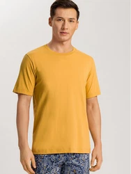 Hanro T-Shirt Living Shirts Gelb
