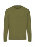 Hanro Longsleeve Living Shirts Dunkelgrün/Khaki