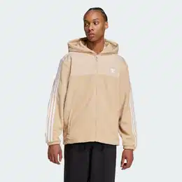 Hoodie ADICOLOR 3-STREIFEN TEDDY FLEECE KAPUZENJACKE