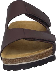Dr. Brinkmann Pantoletten Dunkelbraun/Lila/Braun/Dunkelrot/Bordeaux