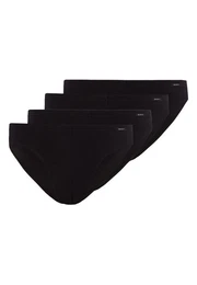 Slip 4er Pack Basic (Spar-Set, 4-St) Slip / Unterhose - Baumwolle - Ohne Eingriff - Atmungsaktiv