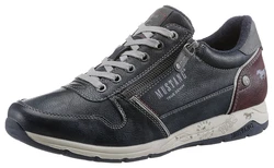 Mustang Shoes Sneaker mit Reißverschluss Blau/Dunkelblau/Grün/Grau
