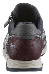 Mustang Shoes Sneaker mit Reißverschluss Blau/Dunkelblau/Grün/Grau