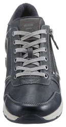 Mustang Shoes Sneaker mit Reißverschluss Blau/Dunkelblau/Grün/Grau