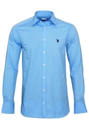 Langarmhemd Hemd Freizeithemd Poplin Shirt (1-tlg)