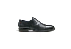 Lloyd Slipper Schnürschuh FOLCO Rot/Schwarz/Hellblau/Dunkelrot