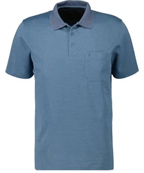RAGMAN Poloshirt Hellblau/Blau/Grau
