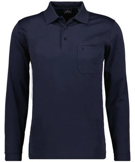 RAGMAN Langarm-Poloshirt RAGMAN Langarm-Poloshirt