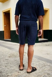 Next Sweatshorts Jersey-Shorts Dunkelblau/Blau