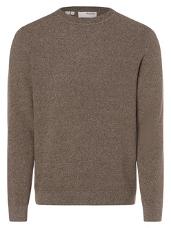 SELECTED HOMME Pullover SLHRoss Grau/Khaki/Braun/Dunkelgrün