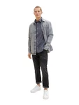 TOM TAILOR Kurzarm Hemd STRUCTURED Navy (5327)
