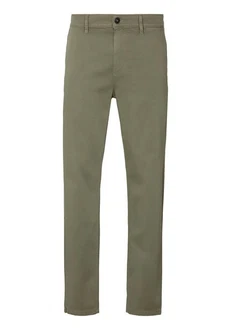 BOSS Chinohose Herren Hose CHINO Tapered Fit Khaki/Dunkelgrün