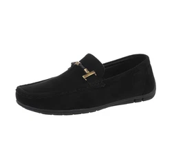 Coolwalk Herren Mokassins Freizeit Slipper (871064) Schwarz (87106499)