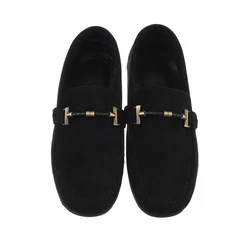 Coolwalk Herren Mokassins Freizeit Slipper (871064) Schwarz (87106499)