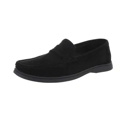 Coolwalk Herren Mokassins Freizeit Slipper (871064) Schwarz (87106478)