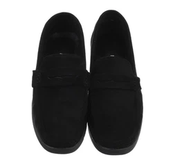 Coolwalk Herren Mokassins Freizeit Slipper (871064) Schwarz (87106478)