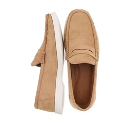 Coolwalk Herren Mokassins Freizeit Slipper (871064) Camel (87106477)