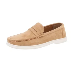 Coolwalk Herren Mokassins Freizeit Slipper (871064) Camel (87106477)
