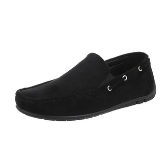 Coolwalk Herren Mokassins Freizeit Sneaker (871065) Schwarz (87106522)