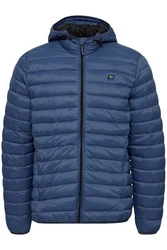 Blend Blouson Leichte Steppjacke Wattierte Basic Übergangsjacke mit Kapuze (4591) Dunkelblau/Blau/Hellblau