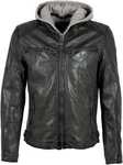 Mauritius Lederjacke GMRayco Grau/Dunkelgrau/Dunkelgrün/Schwarz