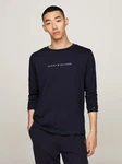 Tommy Hilfiger Underwear Langarmshirt LS TEE mit Logo-Schriftzug blau (desert sky)