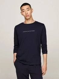 Langarmshirt LS TEE mit Logo-Schriftzug