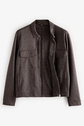 Next Hemdjacke EDIT (1-St) Braun/Grau/Dunkelbraun/Dunkelgrau/Beige