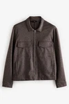 Next Hemdjacke EDIT (1-St) Braun/Grau/Dunkelbraun/Dunkelgrau/Beige