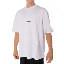 T-Shirt T-Shirt Colne Logo Oversized, G S, F white