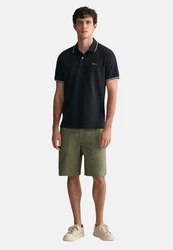 GANT Poloshirt TIPPING PIQUE RUGGER schwarz