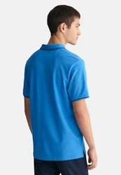 GANT Poloshirt TIPPING PIQUE RUGGER hellblau