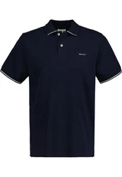 GANT Poloshirt TIPPING PIQUE RUGGER Blau