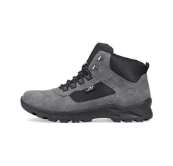 Rieker Herren Stiefel Hellgrau/Dunkelgrau/Grau