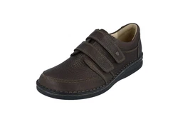 Finn Comfort Wicklow Schuh Dunkelbraun/Braun/Dunkelgrün/Khaki