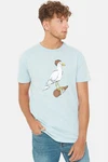 Derbe T-Shirt Sturmmwe Hellblau