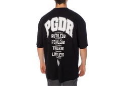 Pegador Orsett Oversized Tee vintage schwarz/schwarz