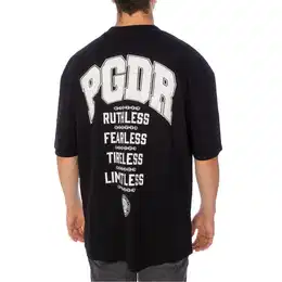 T-Shirt T-Shirt PGDR Orsett Oversized Tee, G M, F vintage black