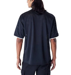 New Era T-Shirt NFL Mesh Lasrai schwarz/weiß
