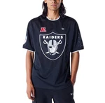New Era T-Shirt NFL Mesh Lasrai schwarz/weiß