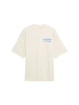 TOM TAILOR Denim T-Shirt Sweatshirt blau/hellblau/wei