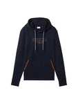 TOM TAILOR Hoodie mit Logoprint Dunkelblau