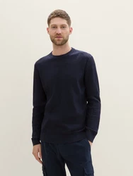 TOM TAILOR Strickpullover mit Rundhalsausschnitt 
