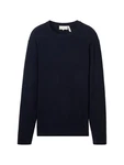 TOM TAILOR Strickpullover mit Rundhalsausschnitt 