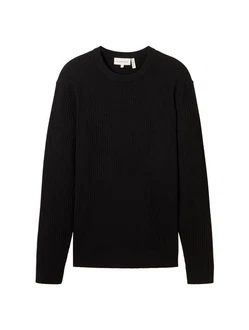 TOM TAILOR Strickpullover mit Rundhalsausschnitt TOM TAILOR Strickpullover mit Rundhalsausschnitt