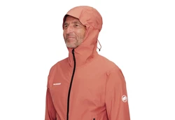 Mammut Outdoorjacke Alto Light Hooded Jacket Rosa/Rot/Orange/Gold