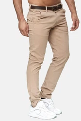 Elara Chinohose Herren Chino Hosen (1) Beige/Khaki/Braun