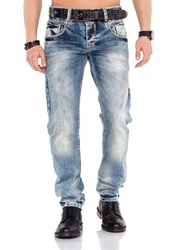 Cipo & Baxx Straight-Jeans stonewashed