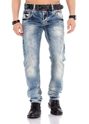 Cipo & Baxx Straight-Jeans stonewashed
