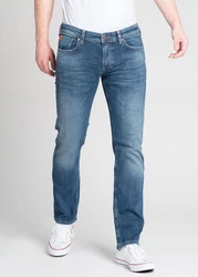 Miracle of Denim Straight-Jeans M.O.D Thomas Comfort Nelson blau
